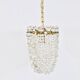 J.T. Kalmar Josef Frank 58" Zeppelin Crystal and Brass Chandelier, Vienna, 1950s