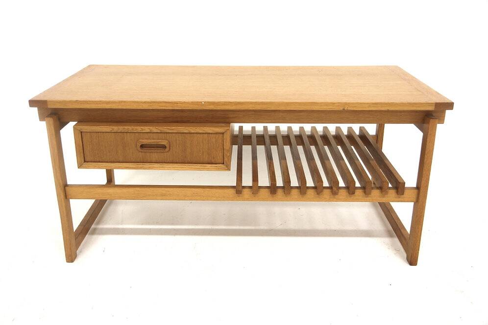 Scandinavian oak bench "Petita" by Jørgen Maahr & Otto Nielsen, Sweden, 1960