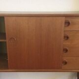 Mid-Century Modular Wall Unit Ergo in teak by John Texmon and Einar Blindheim for Blindheim Möbelfabrikk, 1960s.