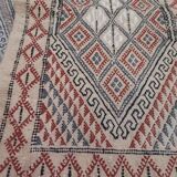 Hand-woven multicolored margoum rugs, 106x58 cm