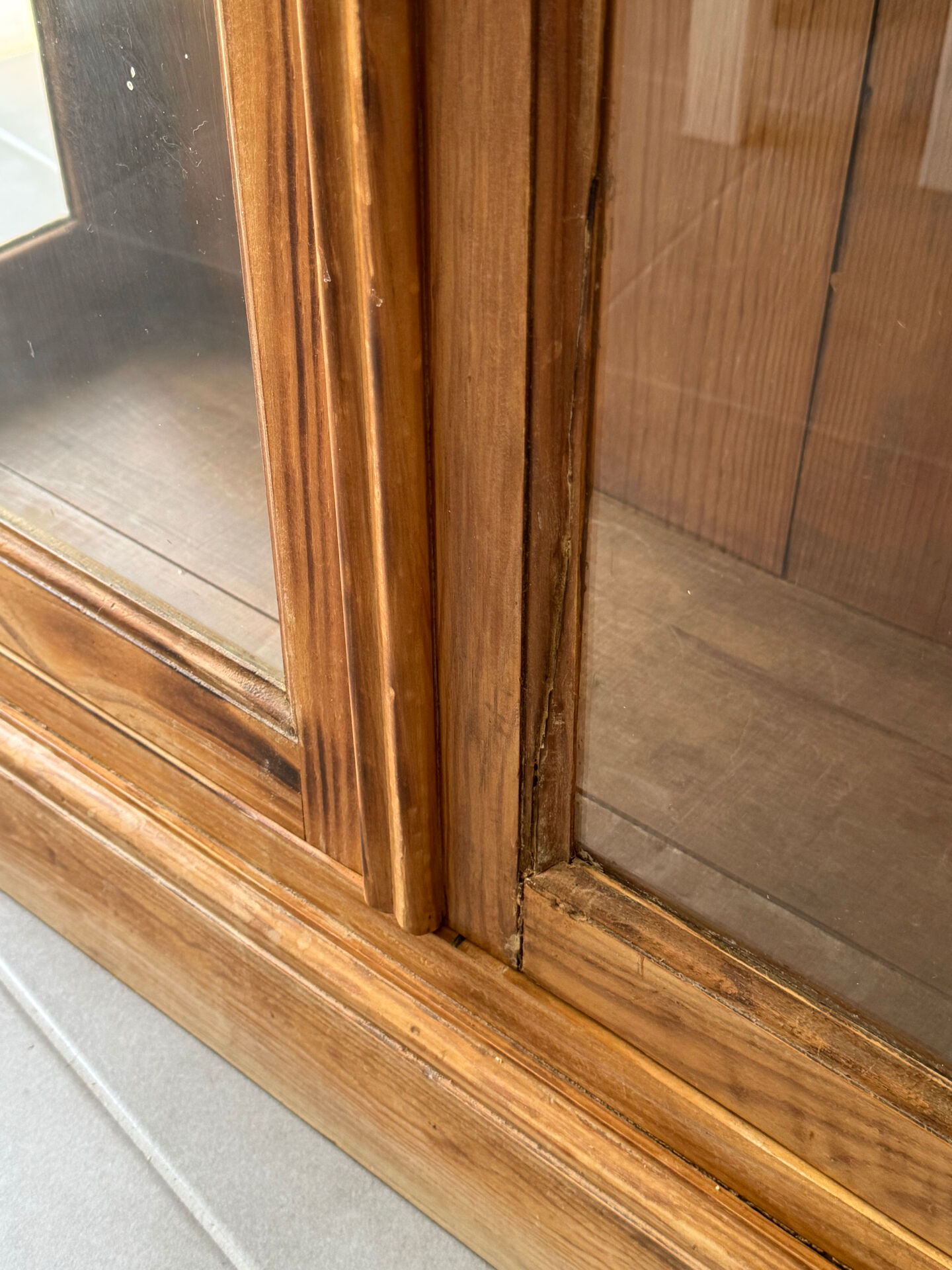 Low display cabinet, vintage sideboard