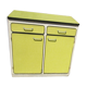 Yellow formica buffet