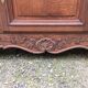 Louis XV sideboard in solid oak carved with 3 doors and 3 drawers