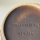 Ovoid vase Dümler & Breiden with plant motif in relief West-Germany years 60-70