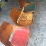 Designer chairs Pierre Guariche