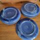 Set of 8 Terre E Provence earthenware dessert plates