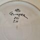 Butter dish HB Henriot Quimper Brittany 1960/70