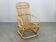 Fauteuil en rotin italien des années 1960.
