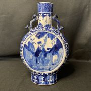 Porcelain gourd vase, signature China, 19th century
