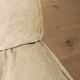COR Space Age seating group, 1970s, set of 6 armchairs and footstool, cream white