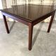 Small square coffee table in rosewood Bruksbo Norway
