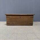 Antique painted Swedish wooden chest