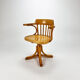 Bentwood desk chair By Zpm radomsko, 1950s