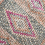 3x10 neutral handmade vintage runner rug, 78x326cm