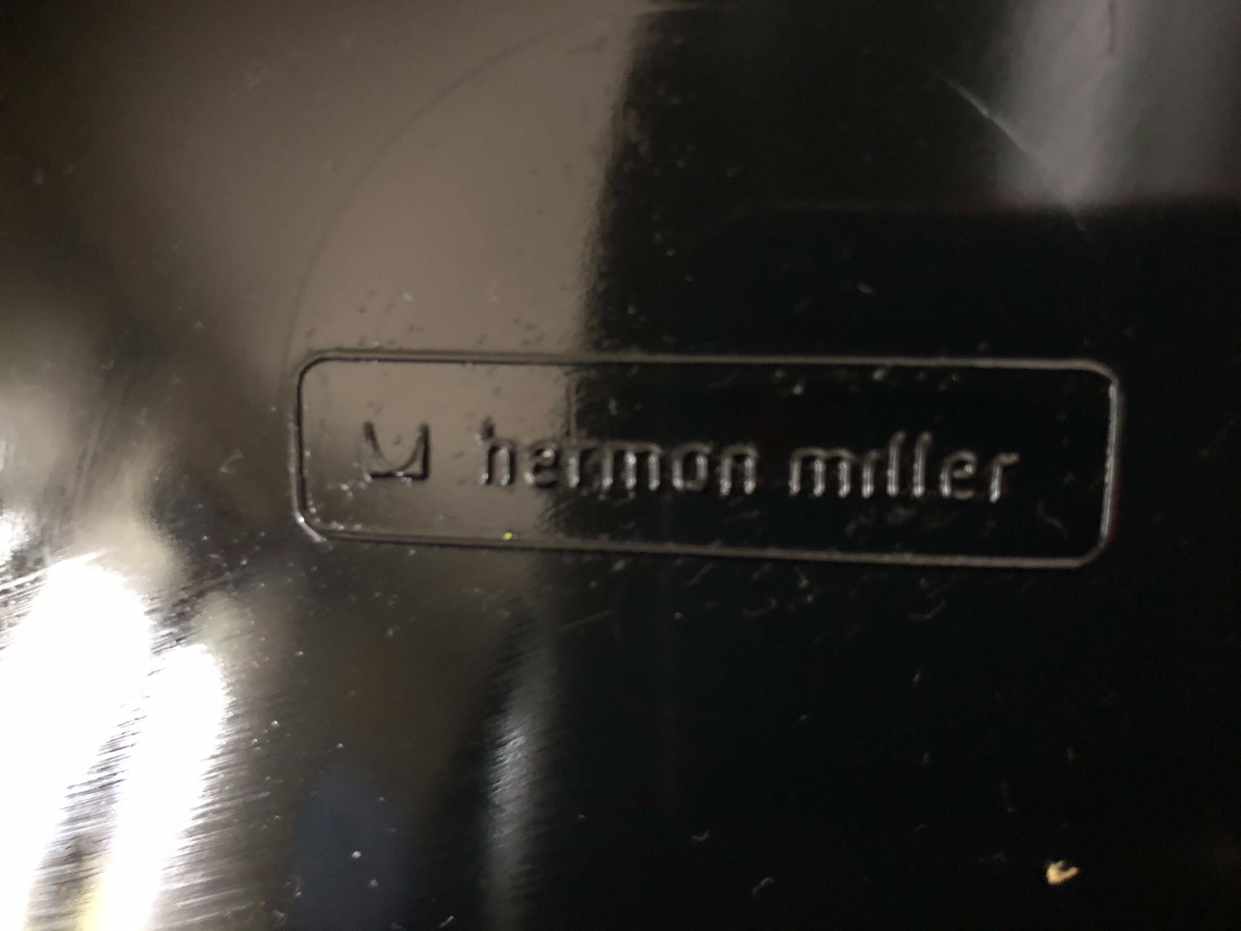 Set of 3 chairs Vintage black Verner Panton