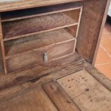 Mother-of-pearl inlaid desk top