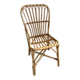 Rattan and bamboo chair from the 50s/60s.
