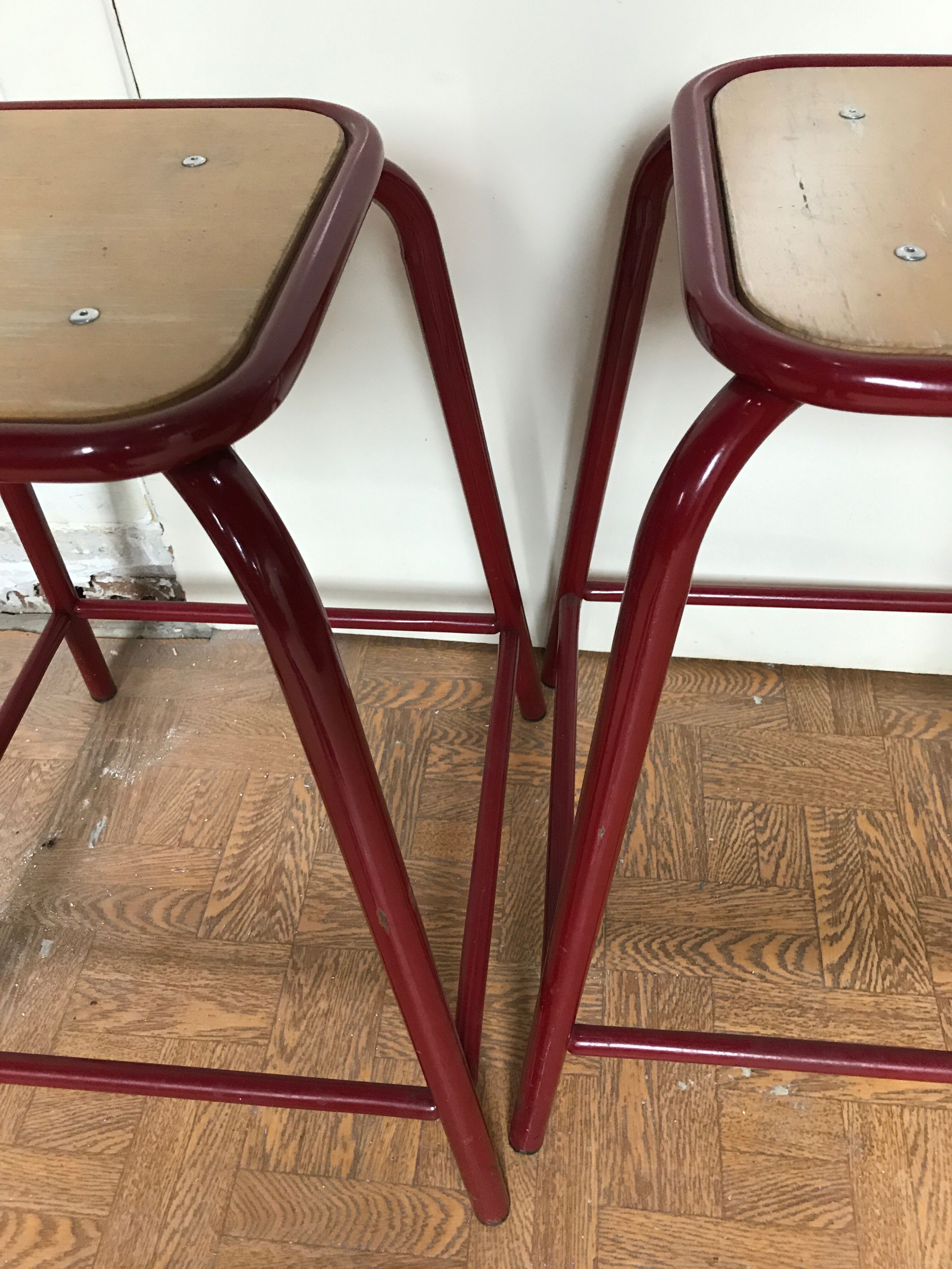 Set of 2 mullca stool 80s