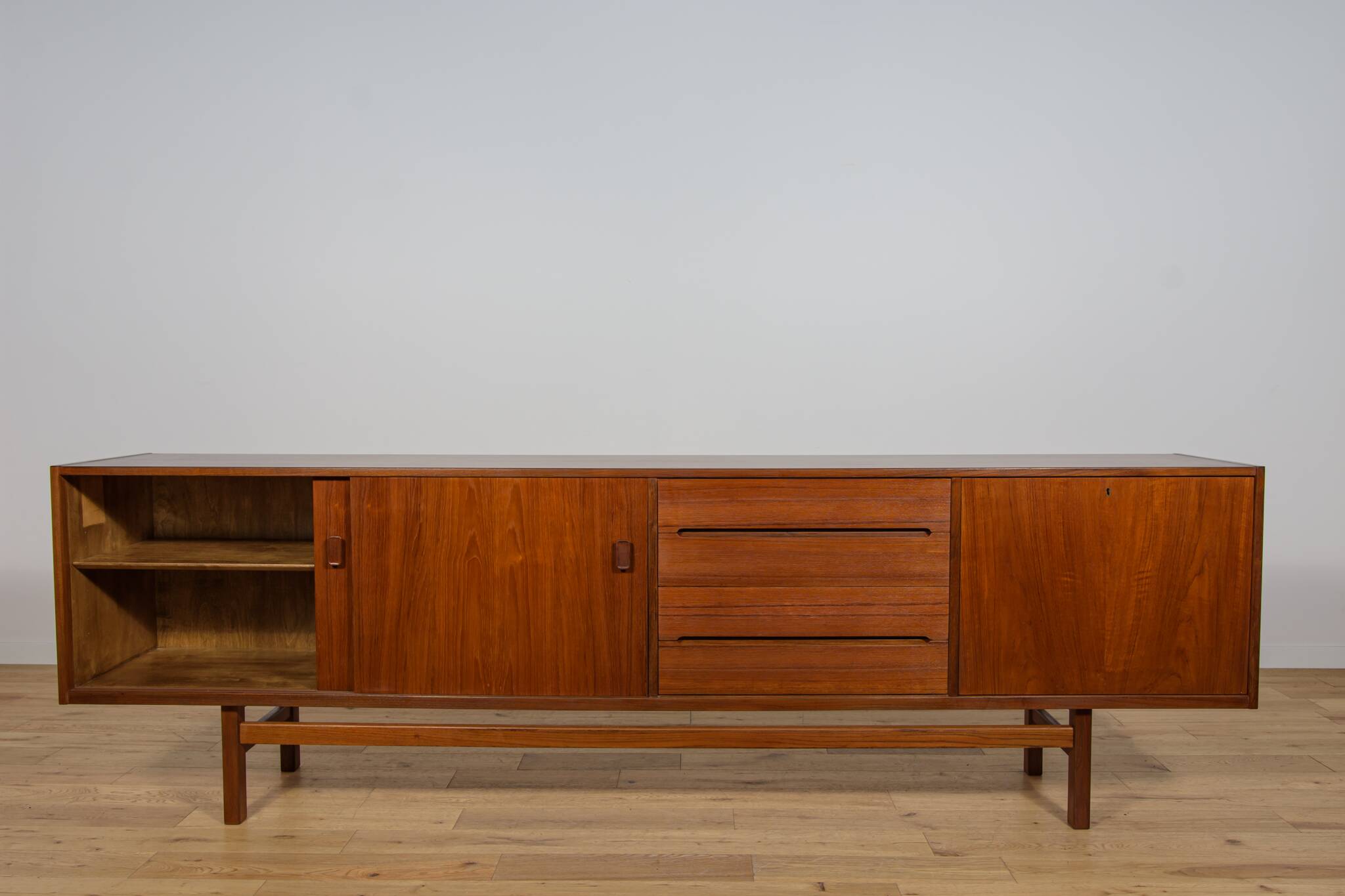 Mid-Century Teak Sideboard by Nils Jonsson for Hugo Troeds, Sweden, 1960s