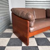 Canapé danois en teck massif Mikael Laursen