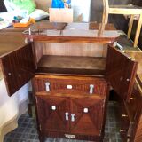 Art deco bar cabinet