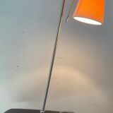 Design articulated lamp in brushed stainless steel