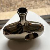 Chrome ceramic vase (Vallauris)