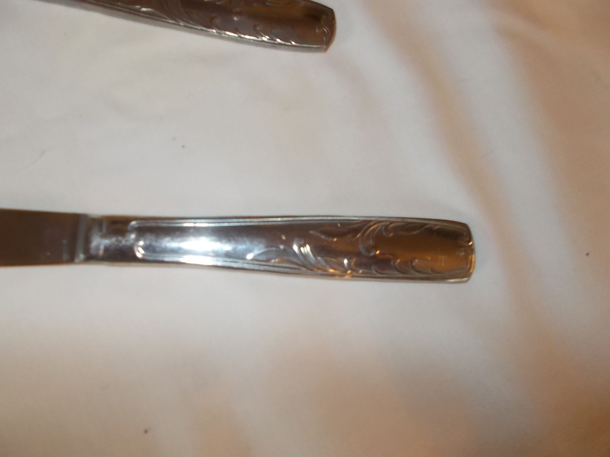 Lot of 11 stainless steel knives France