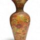 Vase à décors de Bagues de Cigares – Art Populaire, vers 1900