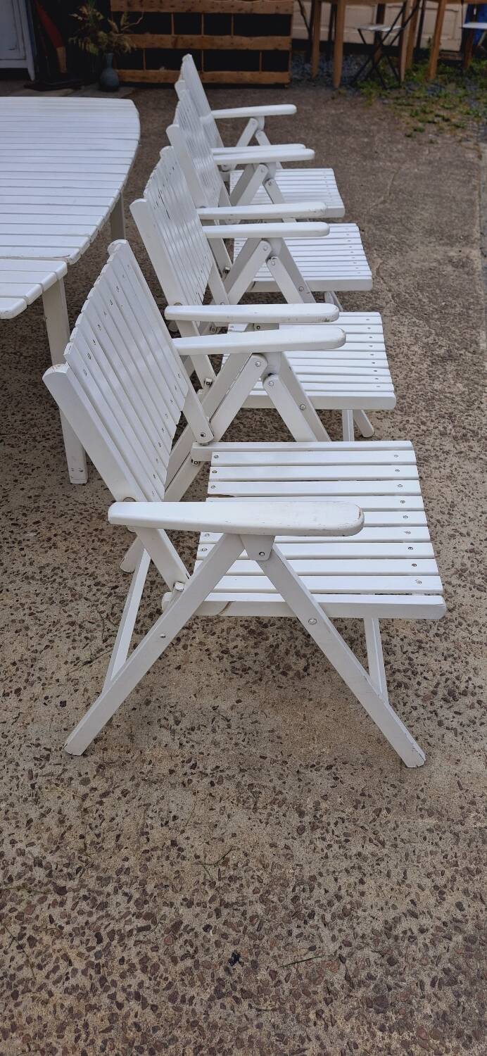 Antique garden furniture