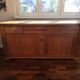 Massive oak buffet