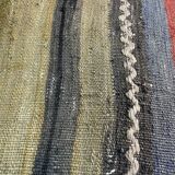 Vintage turkish kilim cushion cover, 30 x 50 cm