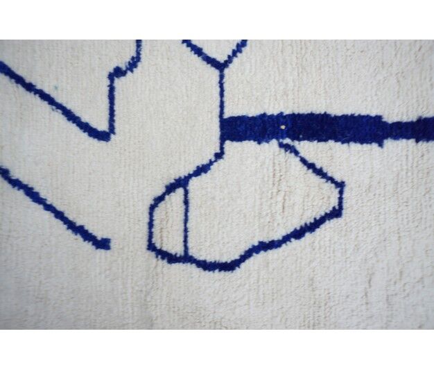 Colorful Berber carpet 278x219cm