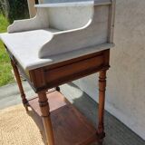 white marble dressing table, dressing table