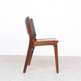 Erik Buch teak dining chairs model 86