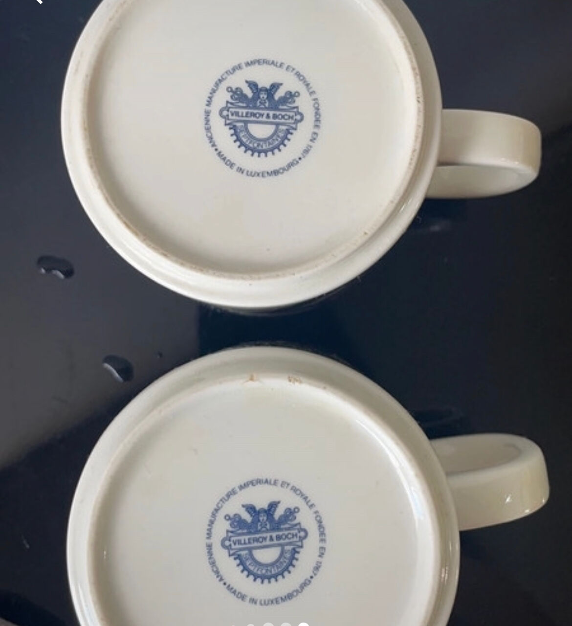 2 mugs villeroy et Boch