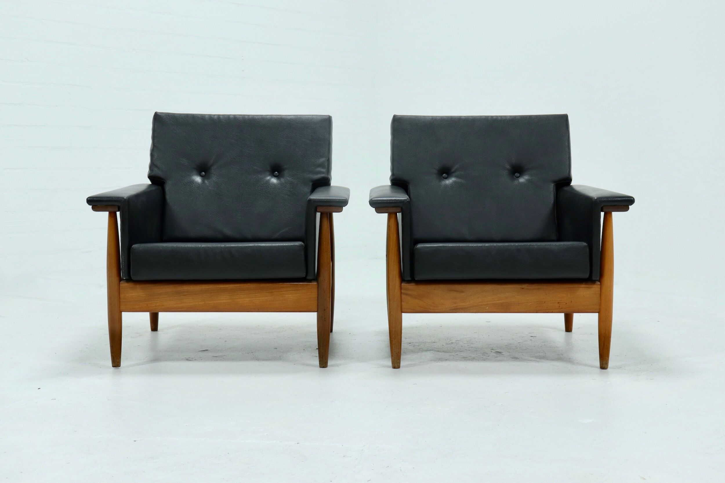 Paire de fauteuils scandinave 1960