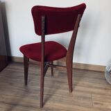 2 red chairs
