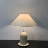Vintage lamp in Italian travertine 1970