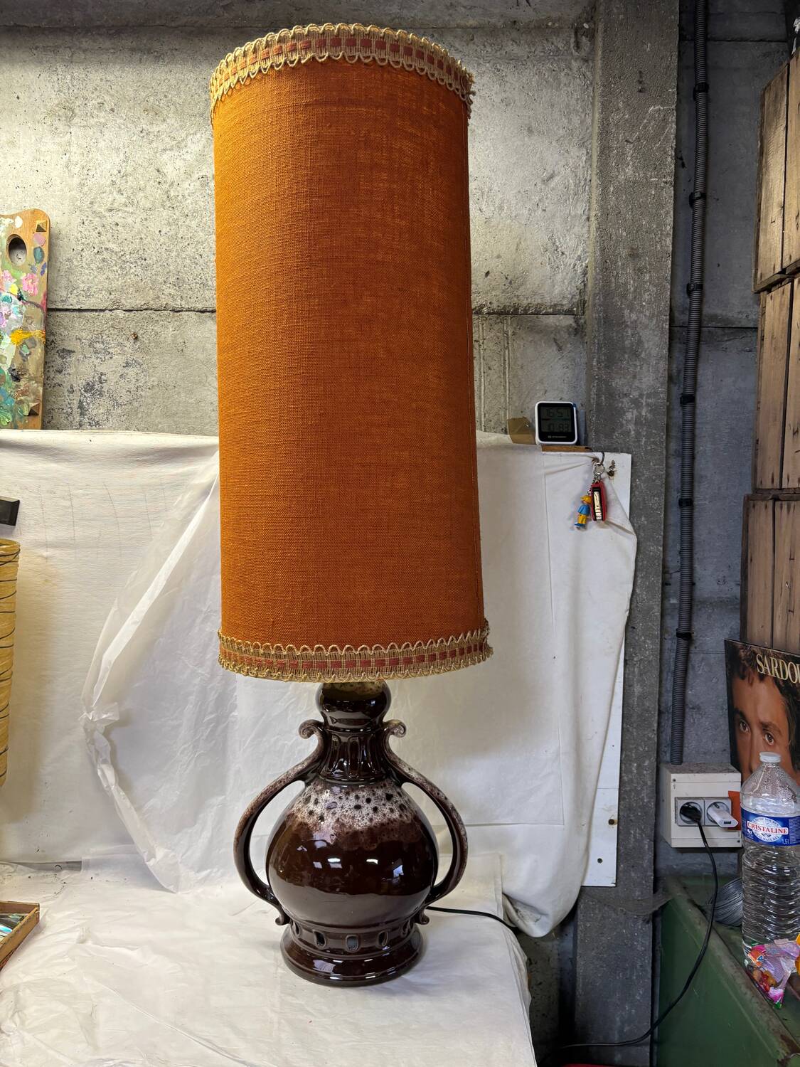 Vintage ceramic lamp