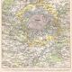 Carte ancienne de Paris et ses environs fin 19ème