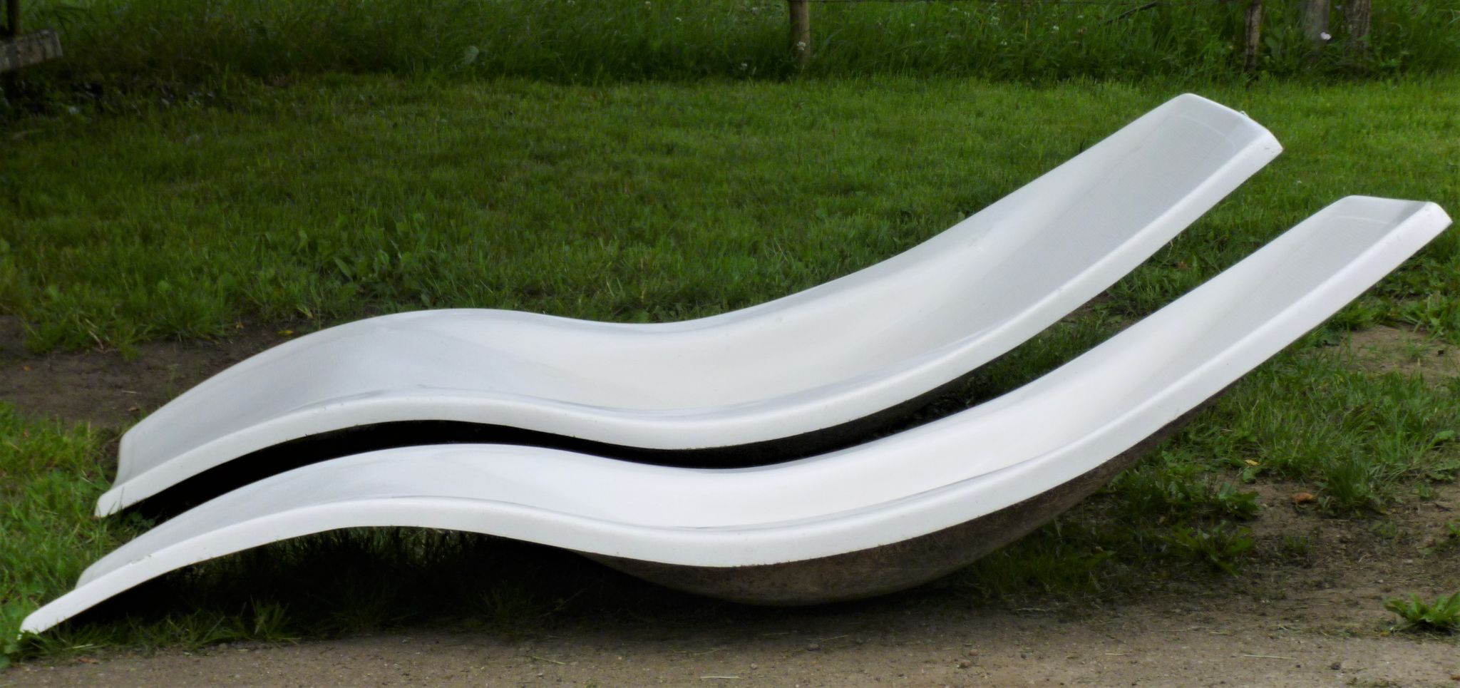 Pair of Eurolax sunbathing by Charles Zublena, 70s