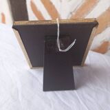 Square golden photo frame