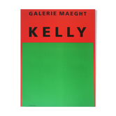 Ellsworth KELLY, Maeght Gallery, 1954. Original poster in lithography