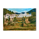 Tableau HST "Abbaye de Saint-Guilhem-le-Désert" Compostelle