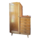 Vintage asymmetrical chest of drawers