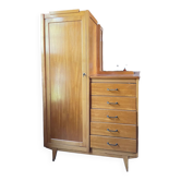 Vintage asymmetrical chest of drawers