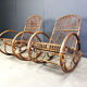 Vintage bamboo rocking chairs, 1960s - set of 2