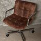 Storm leather office chair by Yves Christin for Airborne