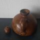 Carafe en céramique marron